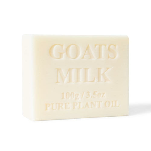 4x 100g Goats Milk Soap Bars - Natural Creamy Scent Pure Australian