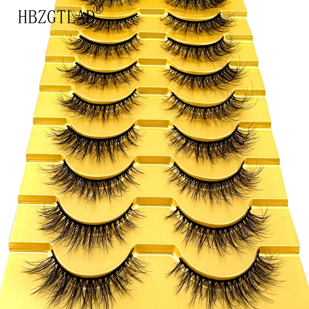 38 Styles 10 pairs natural long 3D mink false eyelashes fake lashes makeup kit Mink Lashes extension eye lashes short eyelashes