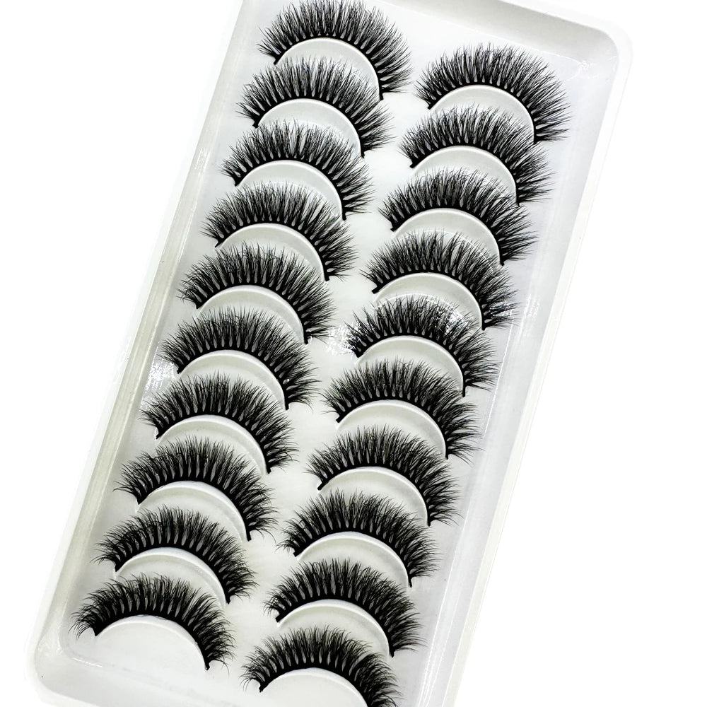 38 Styles 10 pairs natural long 3D mink false eyelashes fake lashes makeup kit Mink Lashes extension eye lashes short eyelashes