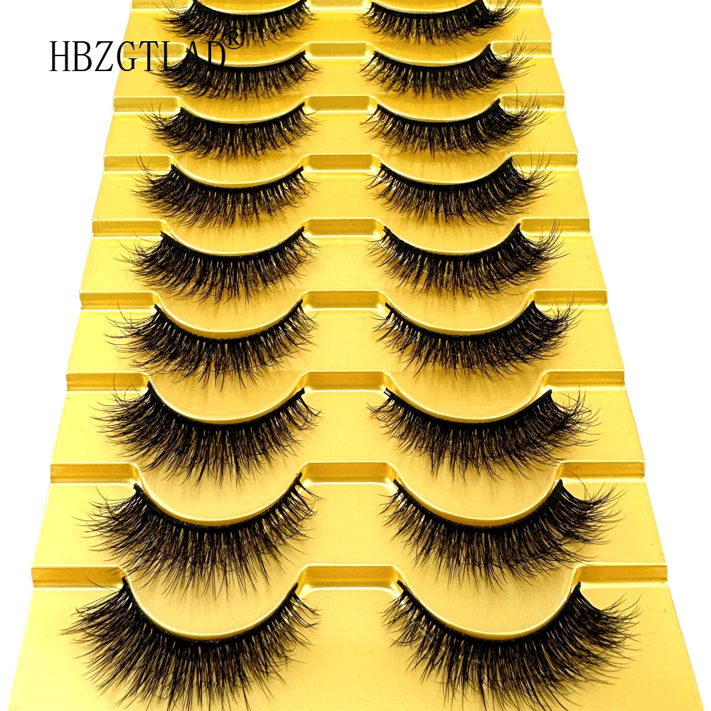 38 Styles 10 pairs natural long 3D mink false eyelashes fake lashes makeup kit Mink Lashes extension eye lashes short eyelashes