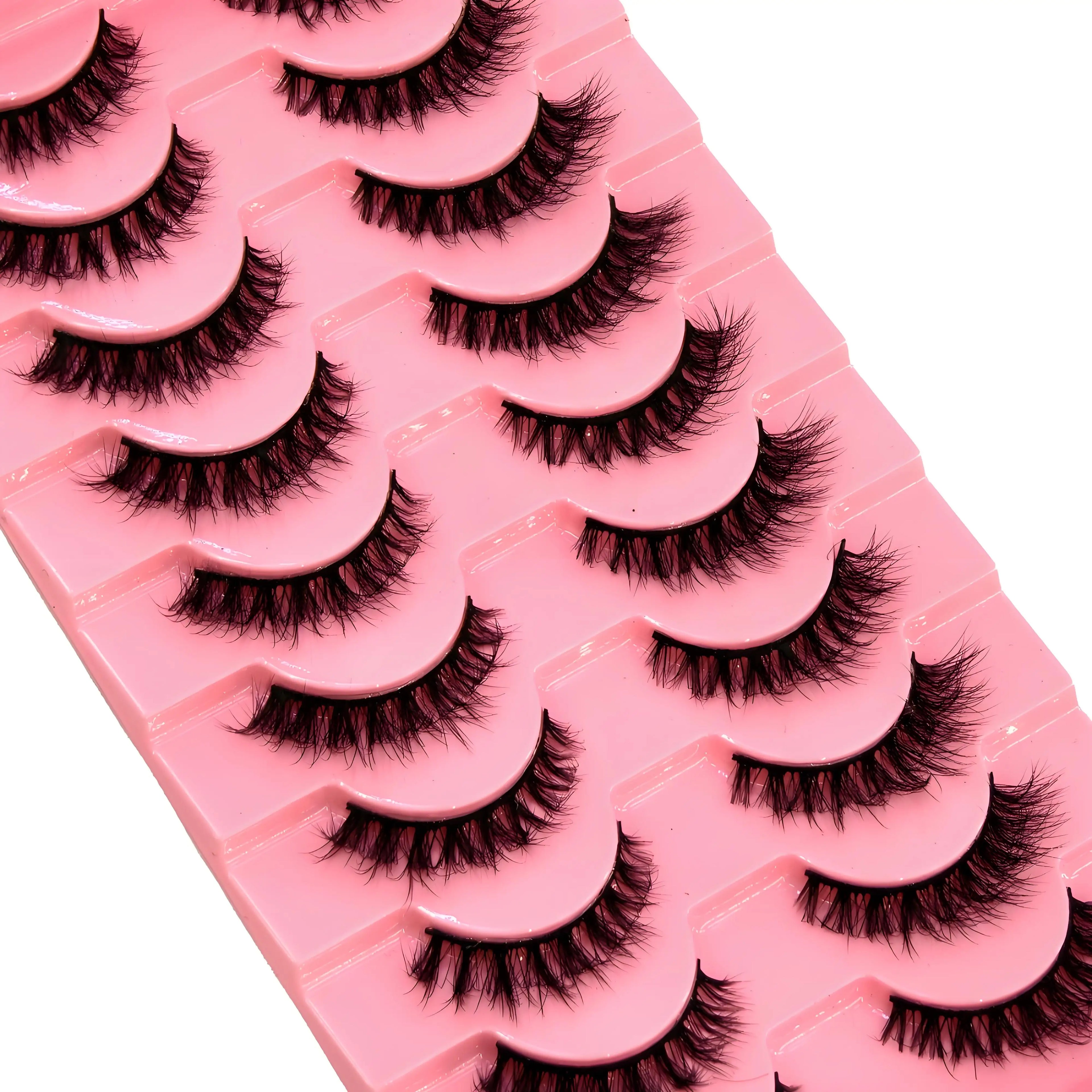 38 Styles 10 pairs natural long 3D mink false eyelashes fake lashes makeup kit Mink Lashes extension eye lashes short eyelashes