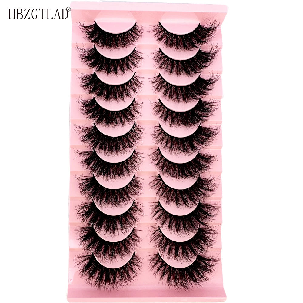 38 Styles 10 pairs natural long 3D mink false eyelashes fake lashes makeup kit Mink Lashes extension eye lashes short eyelashes