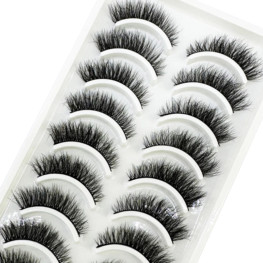 38 Styles 10 pairs natural long 3D mink false eyelashes fake lashes makeup kit Mink Lashes extension eye lashes short eyelashes