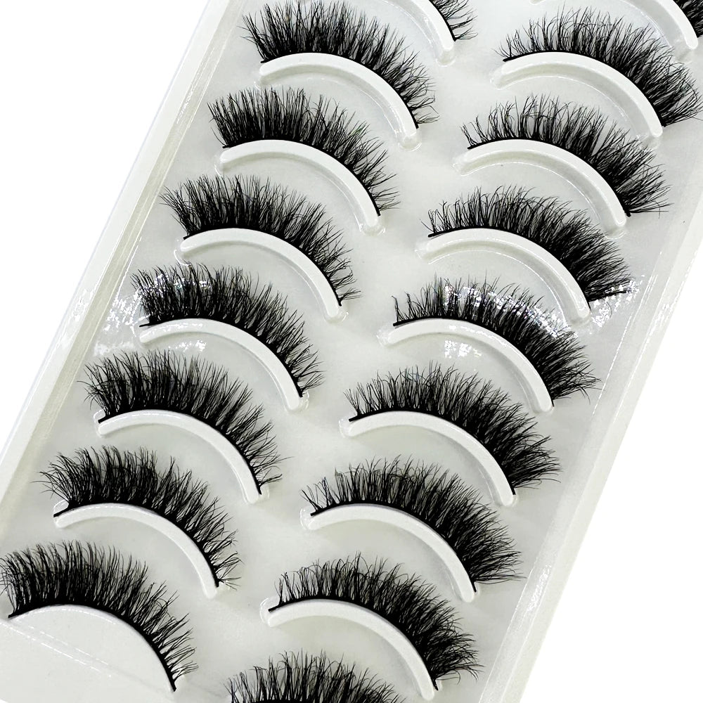 38 Styles 10 pairs natural long 3D mink false eyelashes fake lashes makeup kit Mink Lashes extension eye lashes short eyelashes