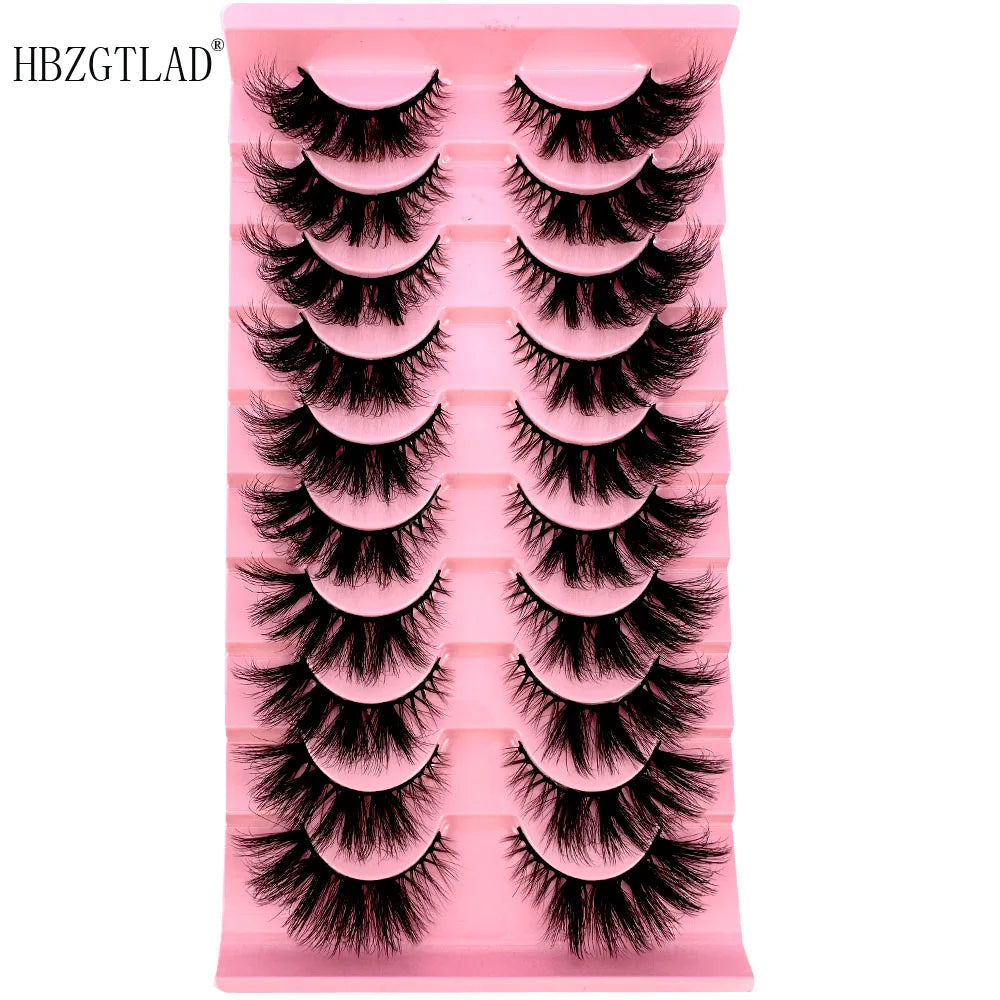 38 Styles 10 pairs natural long 3D mink false eyelashes fake lashes makeup kit Mink Lashes extension eye lashes short eyelashes
