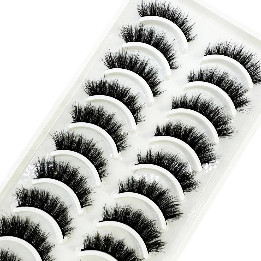 38 Styles 10 pairs natural long 3D mink false eyelashes fake lashes makeup kit Mink Lashes extension eye lashes short eyelashes