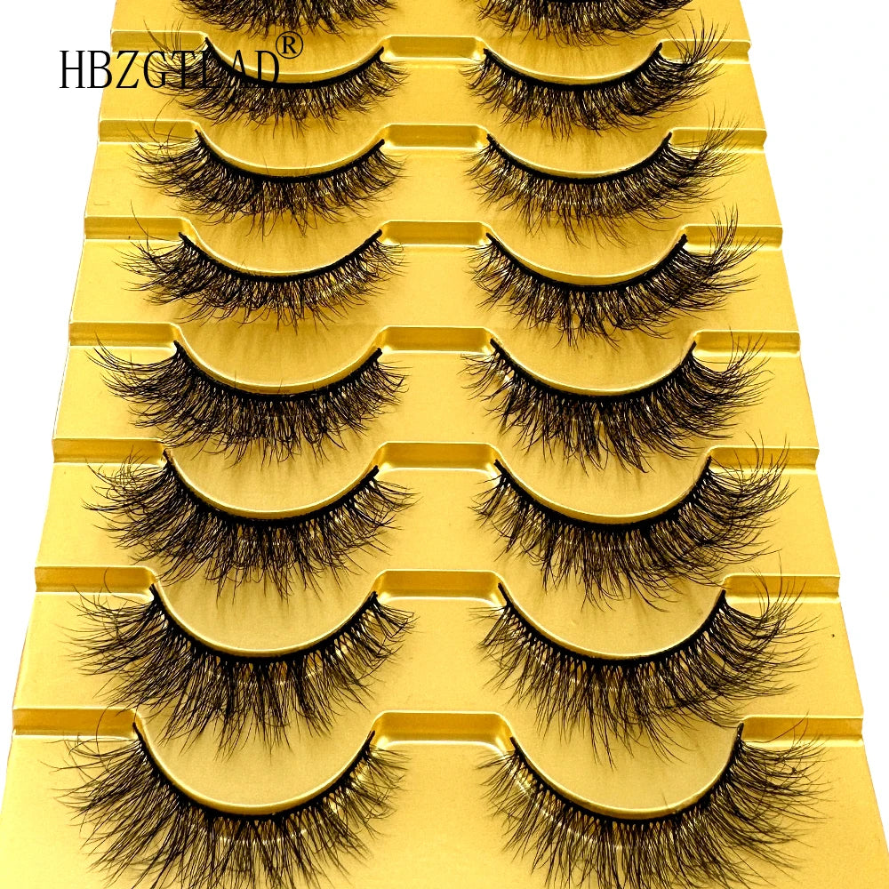 38 Styles 10 pairs natural long 3D mink false eyelashes fake lashes makeup kit Mink Lashes extension eye lashes short eyelashes