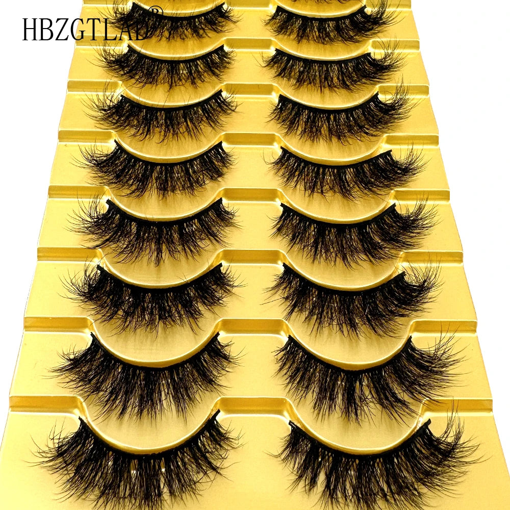 38 Styles 10 pairs natural long 3D mink false eyelashes fake lashes makeup kit Mink Lashes extension eye lashes short eyelashes